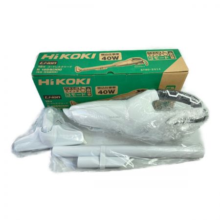  HiKOKI ハイコーキ 18V コードレスクリーナ (バッテリ・充電器別売り） R18DB(NN) ホワイト