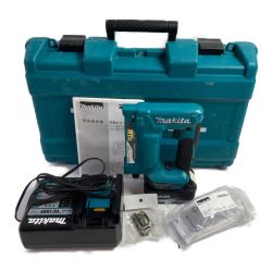 ＊＊ MAKITA マキタ 18V 10mm RT線 充電式タッカ バッテリ1個・充電器・ケース付 ST112DRF ブルー Cランク