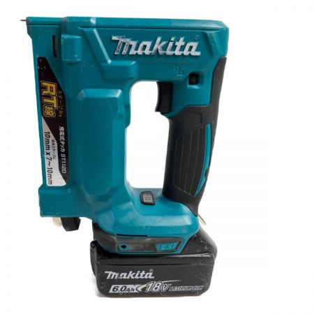 中古】 MAKITA マキタ 18V 10mm RT線 充電式タッカ バッテリ1個・充電