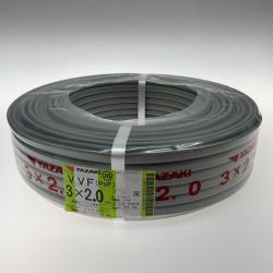 ●● YAZAKI VVFケーブル 3芯 2.0mm×100m 3x2.0 Sランク