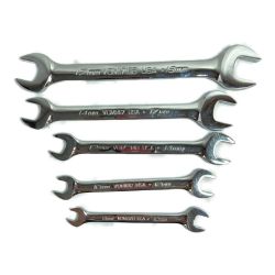 ＊＊ Snap-on スナップオン オープンエンドレンチ VOMシリーズ 5本セット VOM1719B/VOM1417/VOM1214B/VOM1012/VOM810B Aランク