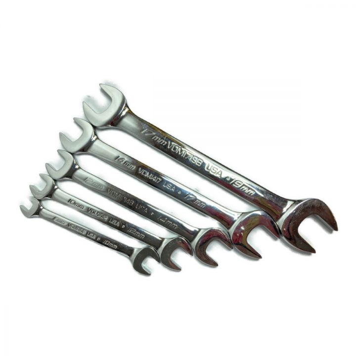 Snap-on スナップオン オープンエンドレンチ VOMシリーズ 5本セット  VOM1719B/VOM1417/VOM1214B/VOM1012/VOM810B｜中古｜なんでもリサイクルビッグバン