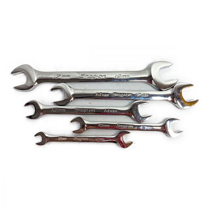 Snap-on スナップオン オープンエンドレンチ VOMシリーズ 5本セット VOM1719B/VOM1417/VOM1214B/VOM1012/ VOM810B｜中古｜なんでもリサイクルビッグバン