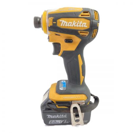  MAKITA マキタ 18V 充電式インパクトドライバ (バッテリ2個・充電器・ケース付） TD172DGXFY フレッシュイエロー