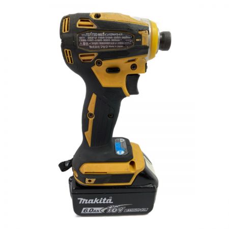  MAKITA マキタ 18V 充電式インパクトドライバ (バッテリ2個・充電器・ケース付） TD172DGXFY フレッシュイエロー