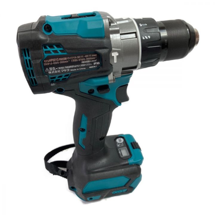 MAKITA マキタ 40Vmax 充電式震動ドライバドリル 本体のみ (バッテリ・充電器別売り） HP001GZ  ブルー｜中古｜なんでもリサイクルビッグバン