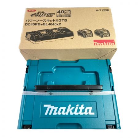 中古】 MAKITA マキタ 40Vmax パワーソースキット バッテリ2台+急速