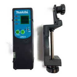 ＊＊ MAKITA マキタ グリーンレーザー専用受光器セット バイス付 LDG-5 グリーン×ブラック Aランク