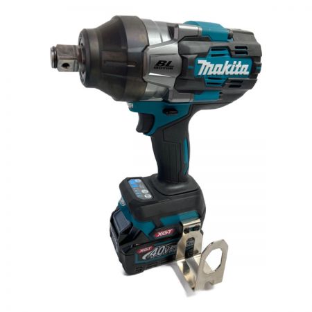  MAKITA マキタ 40Vmax インパクトレンチ 差込角19mm （バッテリ2個・充電器・ケース付）(1) TW001GRDX ブルー