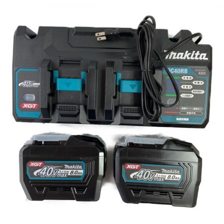  MAKITA マキタ 40Vmax パワーソースキット バッテリ2台+急速充電器 XGT10 A-74859 ブルー