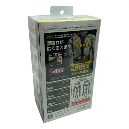  TAJIMA タジマ 胴ベルト型墜落制止用器具 縦型/巻取タイプ (ロック装置なし）新規格 B1ER150-TL-1 ブラック