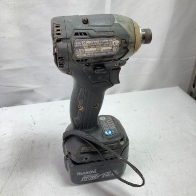 中古】 MAKITA マキタ 14.4V 充電式インパクトドライバ (バッテリ2個