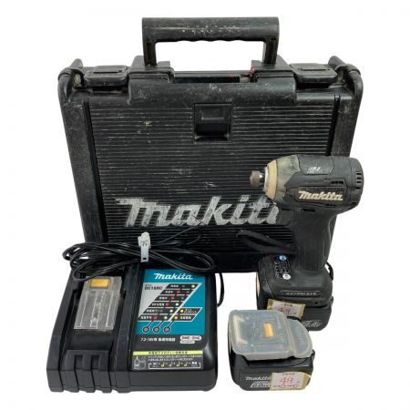 中古】 MAKITA マキタ 14.4V 充電式インパクトドライバ (バッテリ2個