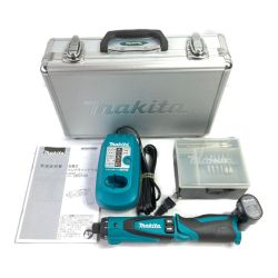 ＊＊ MAKITA マキタ 7.2V 充電式ペンドライバドリル (バッテリ1個・充電器・ケース付） DF010DS ブルー Aランク