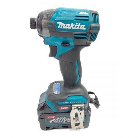  MAKITA マキタ 40Vmax 充電式インパクトドライバ (バッテリ2個・充電器・ケース付) TD002GRDX ブルー