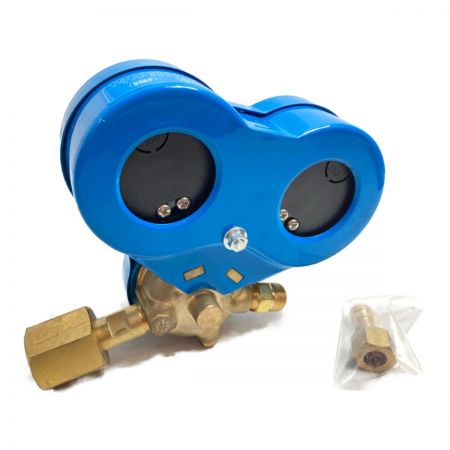  TASCO スタウト 酸素圧力調整器 乾式安全器内蔵型 A380AC-2 ブルー