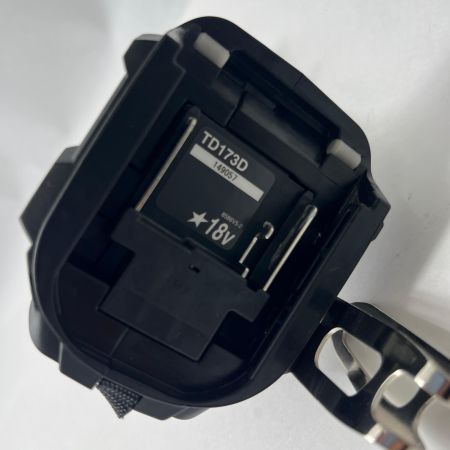  MAKITA マキタ 充電式インパクトドライバ 18V 6Ah バッテリ2本 充電器 ケース付 TD173DRGXB ブラック 未使用品