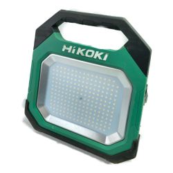 ＊＊ HiKOKI ハイコーキ 18V コードレスワークライト MAX80W (バッテリ・充電器別売り） UB18DD ブラック×グリーン Bランク