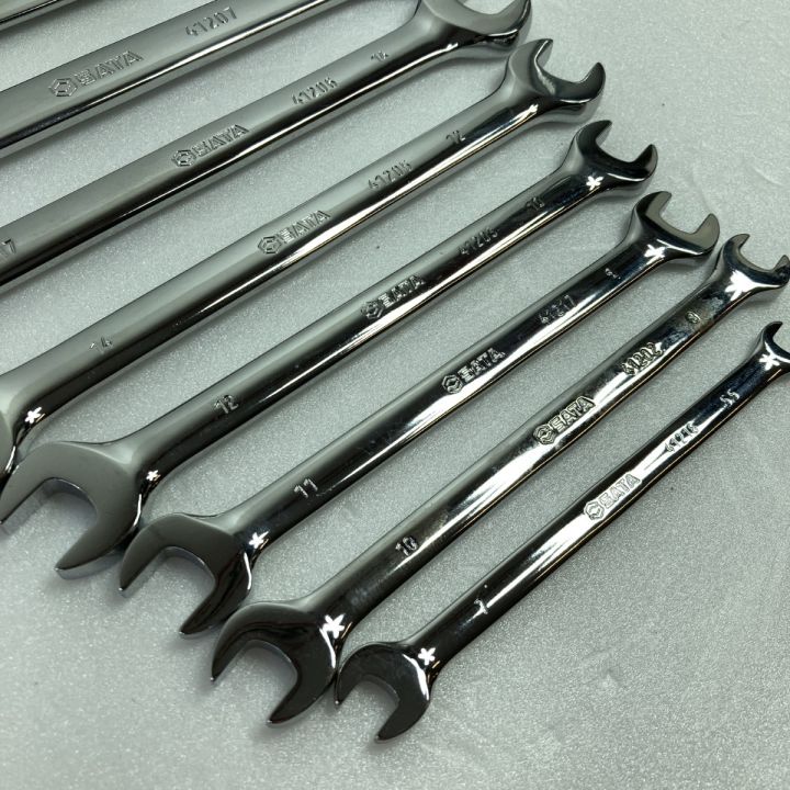 SATA 両口スパナ 10本組 （専用収納ケース付）5.5mm～32mm 08010