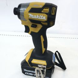 ДД MAKITA マキタ インパクトドライバ 充電池1個付 コードレス式 18v  未使用品(S)  TD173D イエロー Sランク