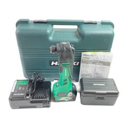 ＊＊ HiKOKI ハイコーキ 18V コードレスマルチツール ( 先端工具・バッテリ1個・充電器・ケース付） CV18DBL(LXPK) グリーン Sランク