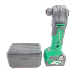 ＊＊ HITACHI 日立 18V コードレスマルチツール (先端工具付） バッテリ1個付 充電器なし CV18DBL グリーン Bランク