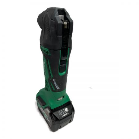  HITACHI 日立 18V コードレスマルチツール (先端工具付） バッテリ1個付 充電器なし CV18DBL グリーン
