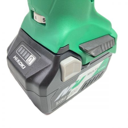  HITACHI 日立 18V コードレスマルチツール (先端工具付） バッテリ1個付 充電器なし CV18DBL グリーン