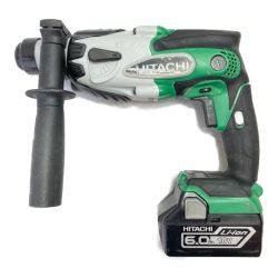 ＊＊ HITACHI 日立 18V 16mm コードレスロータリーハンマドリル バッテリ1個付 充電器なし DH18DSL グリーン Cランク