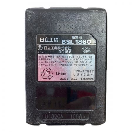  HITACHI 日立 18V 16mm コードレスロータリーハンマドリル バッテリ1個付 充電器なし DH18DSL グリーン