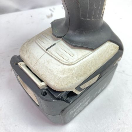  MAKITA マキタ 14.4V 充電式インパクトドライバ (バッテリ2個・充電器・ケース付） TD138D ホワイト