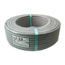 ＊＊ 弥栄電線 VVFケーブル 3芯2.0ｍｍ　100ｍ グリーン×グレー Sランク