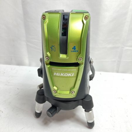 中古】 HiKOKI ハイコーキ グリーンレーザー墨出し器（受光器・ケース