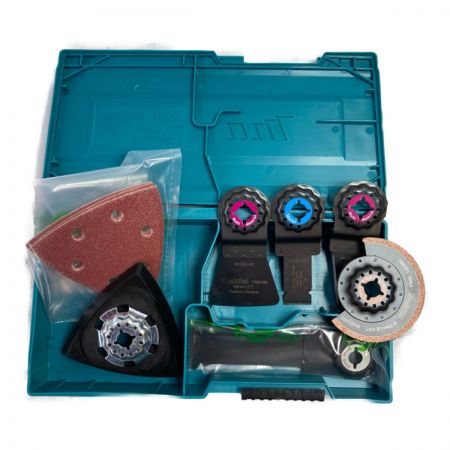  MAKITA マキタ 18V 充電式マルチツール (バッテリ1個・先端工具・ケース・充電器付） TM52DRG ブルー