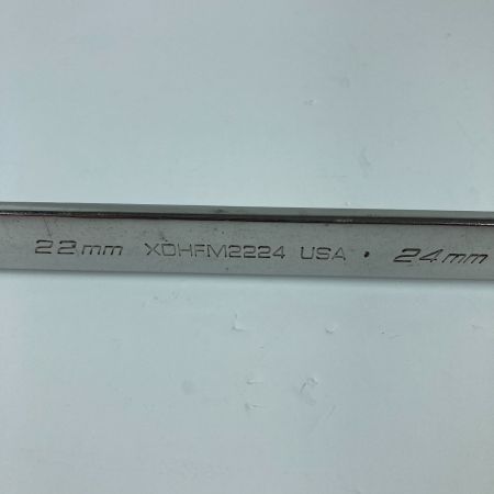  Snap-on スナップオン 超ロングストレートメガネレンチ 22×24mm XDHFM2224