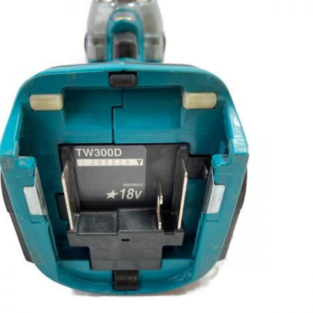  MAKITA マキタ 18V 充電式インパクトレンチ 本体のみ 300Nm 差込角12.7mm TW300D ブルー