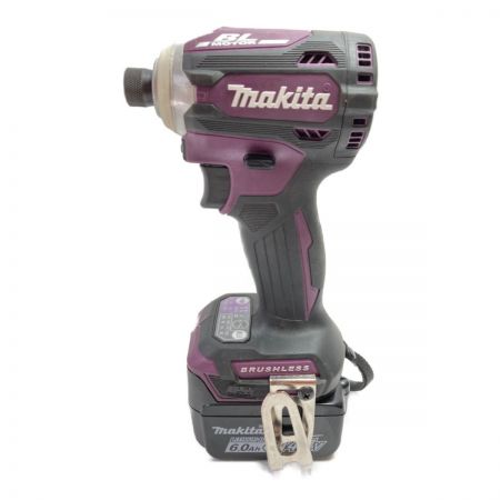  MAKITA マキタ 14.4V 充電式インパクトドライバ（バッテリ1個・充電器・ケース付） TD161D オーセンティックパープル