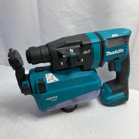  MAKITA マキタ 18V 18mm ハンマドリル　集じんシステム(DX05)・バッテリ2個・充電器・ケース付 HR182DRGXV ブルー