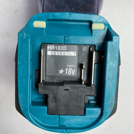  MAKITA マキタ 18V 18mm ハンマドリル　集じんシステム(DX05)・バッテリ2個・充電器・ケース付 HR182DRGXV ブルー