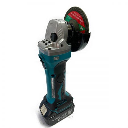  MAKITA マキタ 18V 100mm 充電式ディスクグラインダ (バッテリ1個・ケース付）充電器なし GA402D ブルー