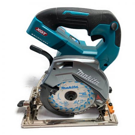  MAKITA マキタ 40V 125mm 充電式丸ノコ (バッテリ2個・ケース付）充電器なし HS008G ブルー