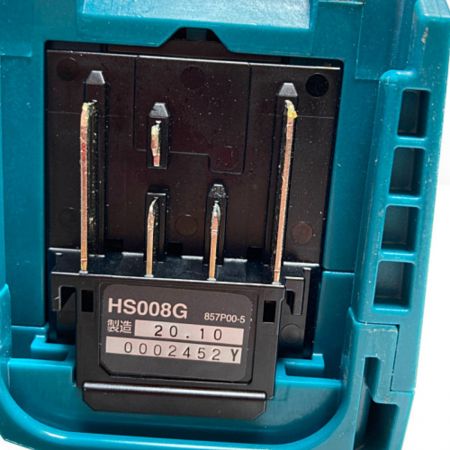  MAKITA マキタ 40V 125mm 充電式丸ノコ (バッテリ2個・ケース付）充電器なし HS008G ブルー