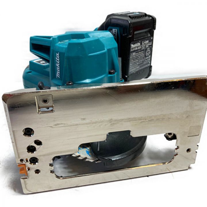 MAKITA マキタ 40V 125mm 充電式丸ノコ (バッテリ2個・ケース付）充電 
