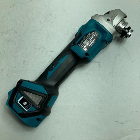  MAKITA マキタ 18V 100mm 充電式ディスクグラインダ バッテリ2個・充電器・ケース他付 GA412DRGX ブルー