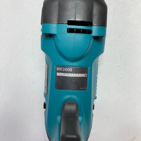  MAKITA マキタ 26mm コード式ハンマドリル (ケース付） HR2600 ブルー
