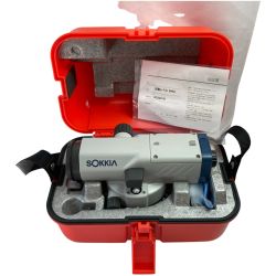 ＊＊ SOKKIA ソキア オートレベル (ケース付）校正歴不明 B40A グレー Aランク