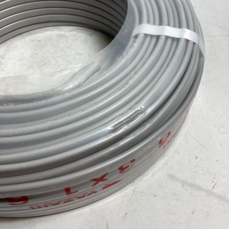  YAZAKI VVFケーブル 3芯1.6ｍｍ　100ｍ (4) グレー