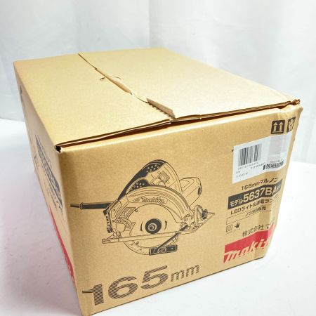  MAKITA マキタ 165mm コード式 電動丸ノコ ※外箱傷みあり 5637BASP ブルー
