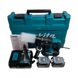 ＊＊ MAKITA マキタ 17mm 18V 充電式ハンマドリル (バッテリ2個・充電器・ケース付）(1) HR171DRGX ブルー Sランク