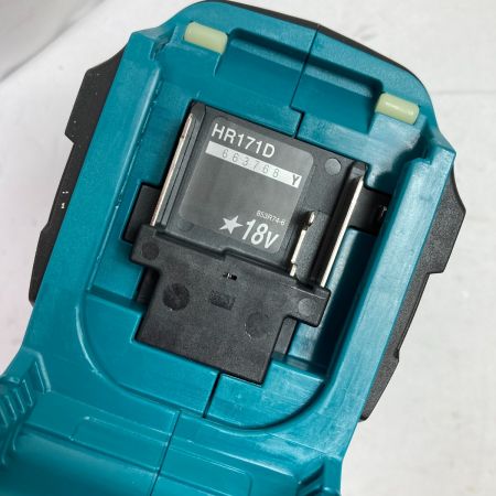  MAKITA マキタ 17mm 18V 充電式ハンマドリル (バッテリ2個・充電器・ケース付）(2) HR171DRGX ブルー